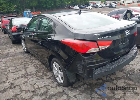 2012 Hyundai Elantra Gls (Ulsan Plant) from USA, damaged, VIN KMHDH4AE1CU236788